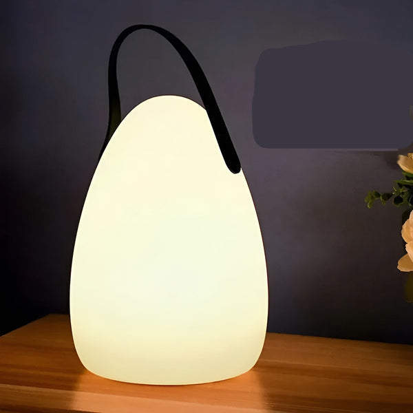 Wasserdichte Drahtlose LED Tischlampe für Innen & Außen - Lumora