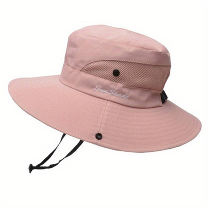 Stylischer Damen UV-Schutz Sonnenhut mit breiter Krempe – Livia