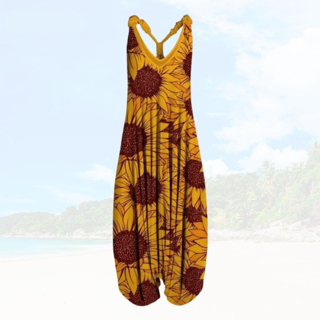 Sommer-Jumpsuit für Damen mit lässigem Schnitt – Elenya