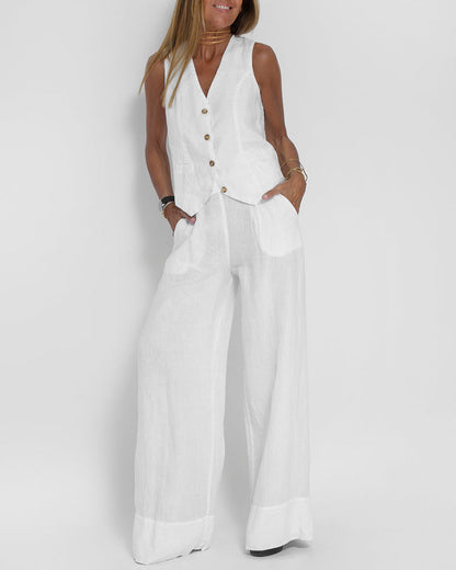 Damen-Sommer-Set mit T-Shirt und Shorts – Esmee