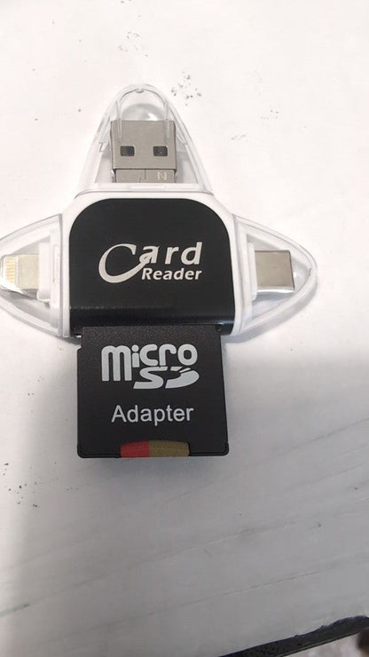 4-in-1 SD & TF Kartenleser - FlexPort