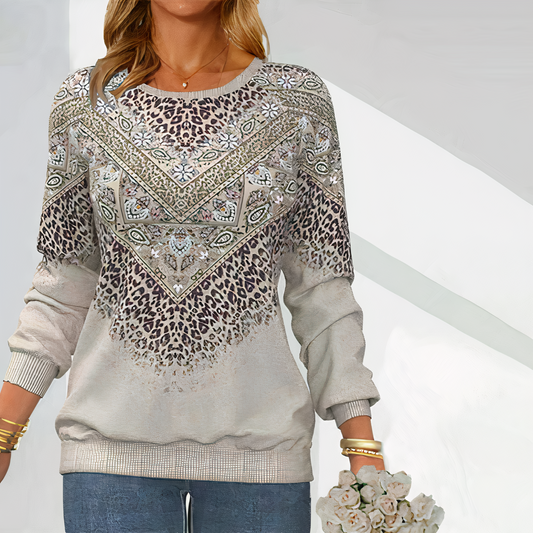 Damen Dünner Herbstpullover – Selina
