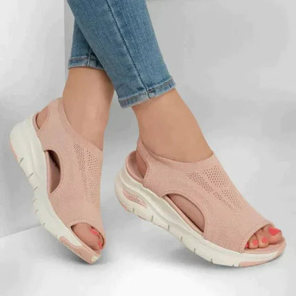 Mesh-Plateau-Sandalen für Damen – Nova