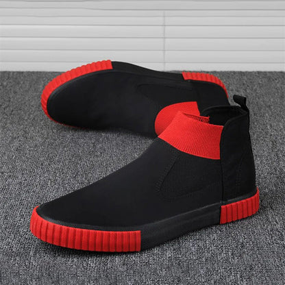 Herren Canvas-Sneaker mit High-Top-Design – Lennard