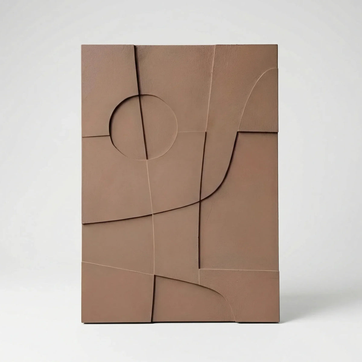 Abstract Wanddecor Met 3D-Lijneffect - Spatialbloom