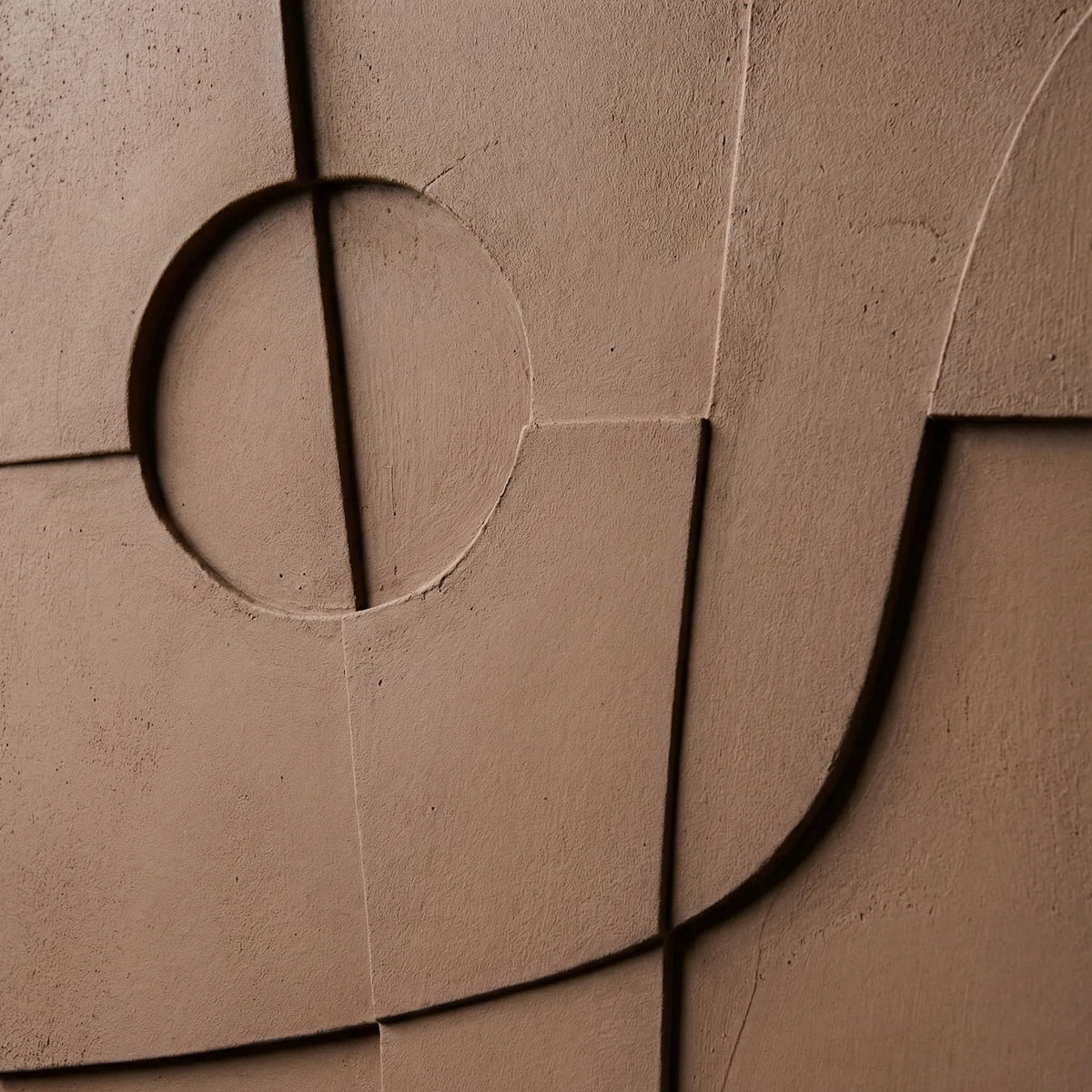 Abstract Wanddecor Met 3D-Lijneffect - Spatialbloom