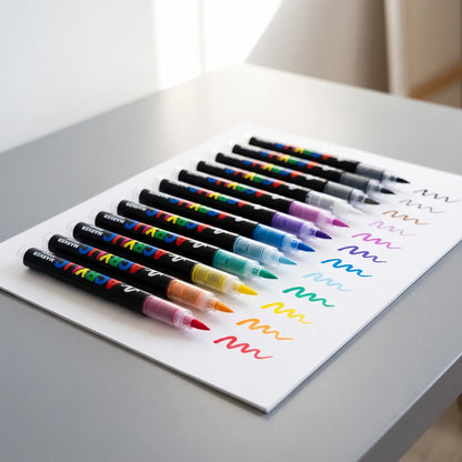 Acrylmarker Mit Flexibler Spitze - ChromaFlow
