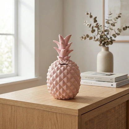 Ananasgevormde Spaarpot Met Decoratief Karakter - Ananasave
