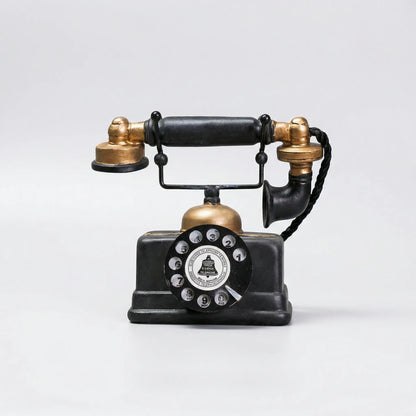 Antiek Telefoonmodel Als Tafelornament - Nostalgex