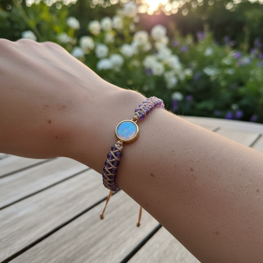 Armband Aus Amethyst - HarmonyBracelet 