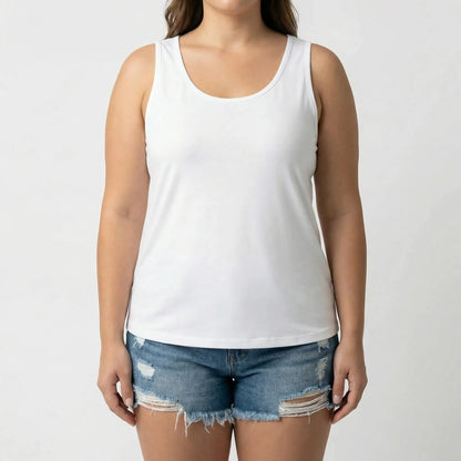 Ärmelloses Damen Achselshirt In Großen Größen - Elsa