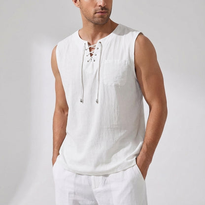 Ärmelloses Lockeres Tanktop - Gary
