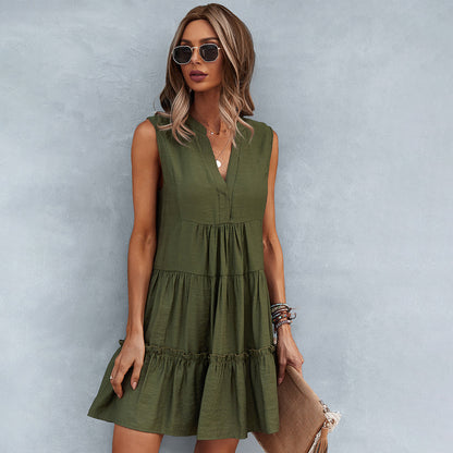 Fröhliches Sommerkleid mit lockerem Schnitt – Elin