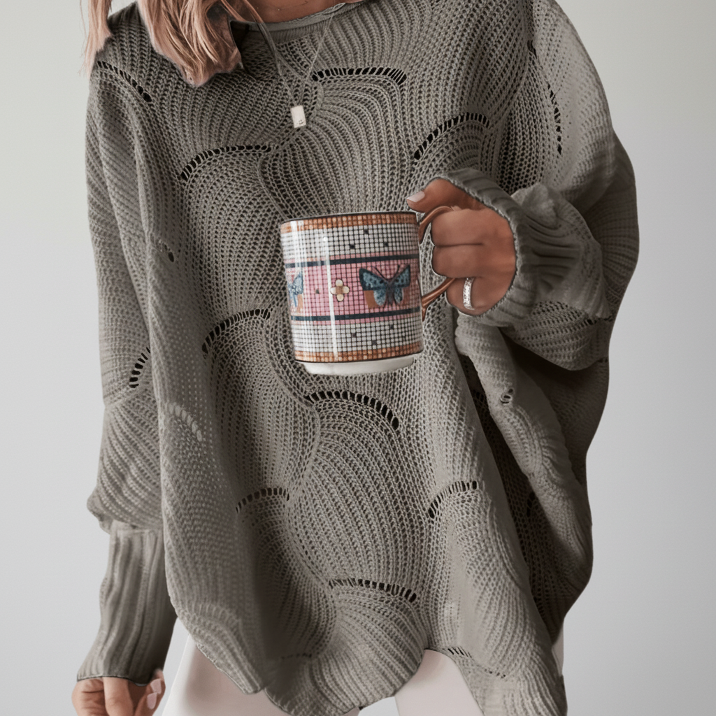 Asymmetrischer Pullover - Alicia