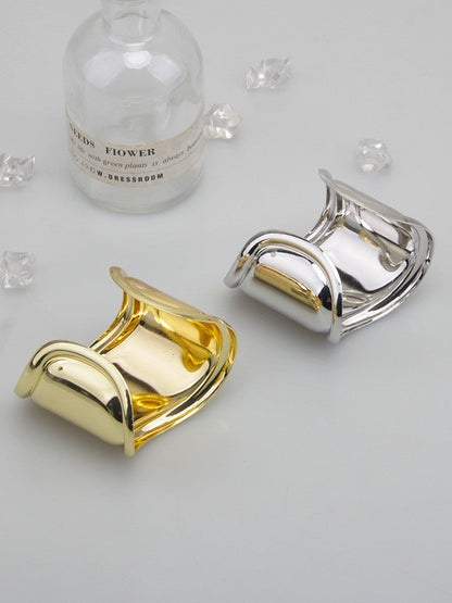 Asymmetrisches Armband Aus Metall - FashionFlair 