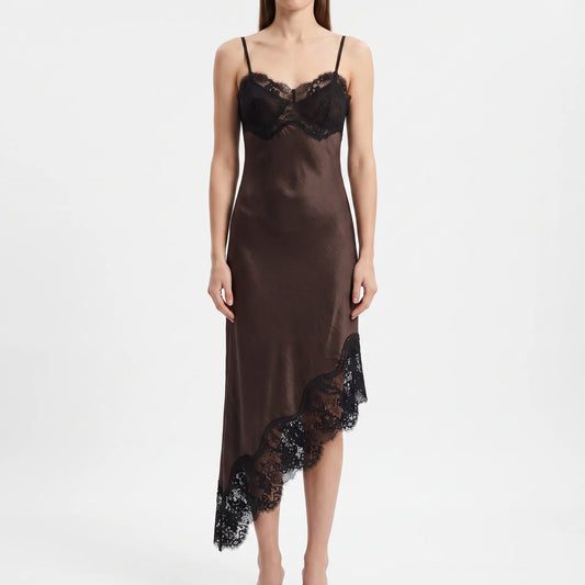 Asymmetrisches Midikleid -  Sally