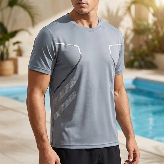 Atmungsaktives Sportshirt Mit Print - Kurt