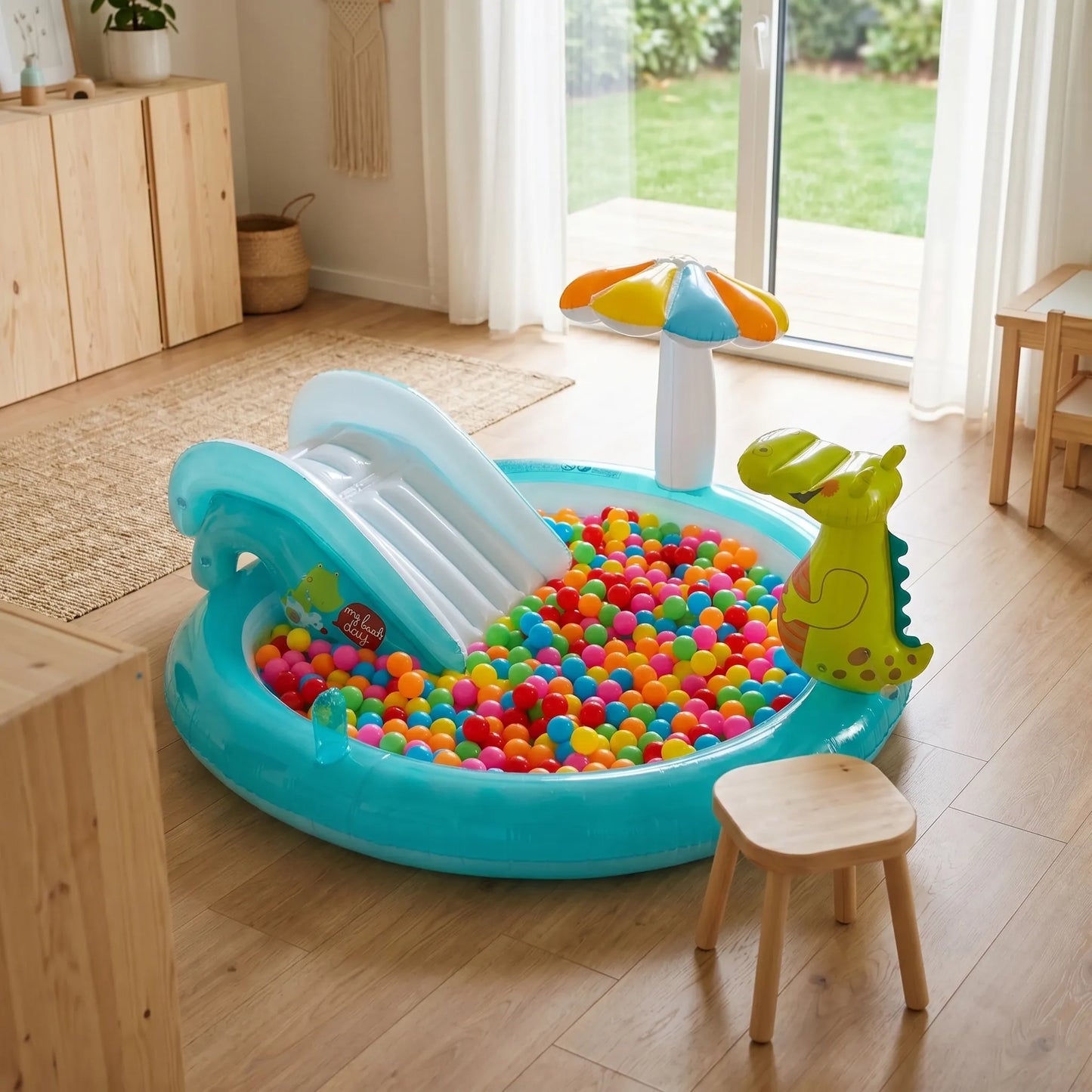 Aufblasbares Spielzentrum - CrocoSlide