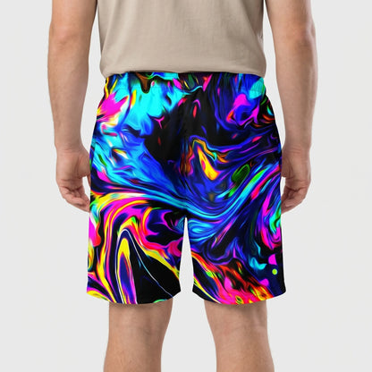 Auffällige Badeshorts Mit Grafikprint - Cameron