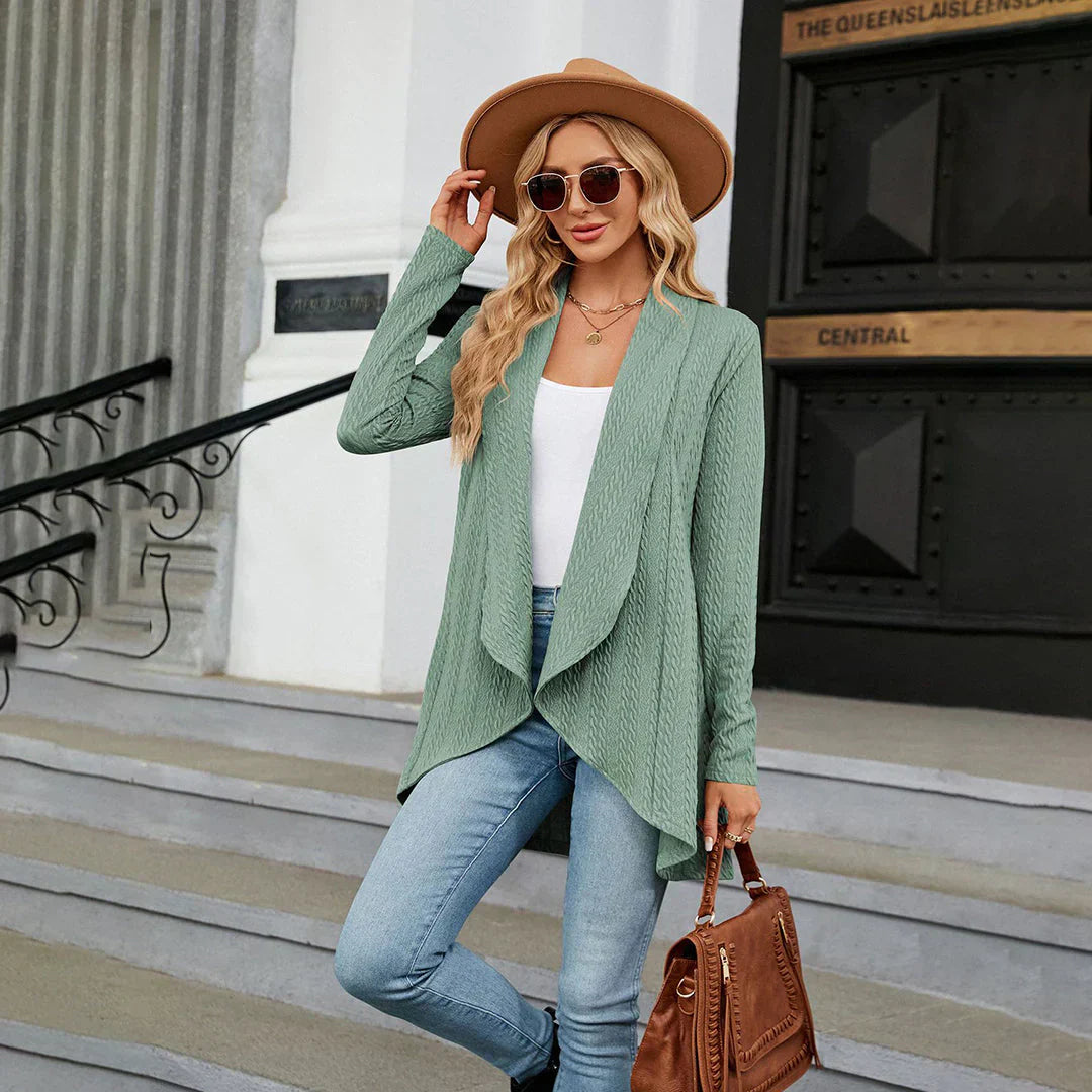 Strickjacke für Damen mit offener Passform – Aurora
