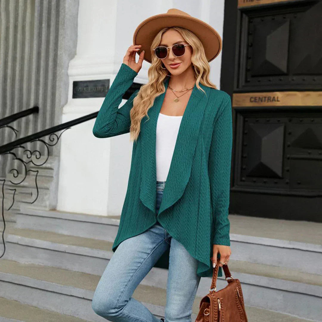 Strickjacke für Damen mit offener Passform – Aurora