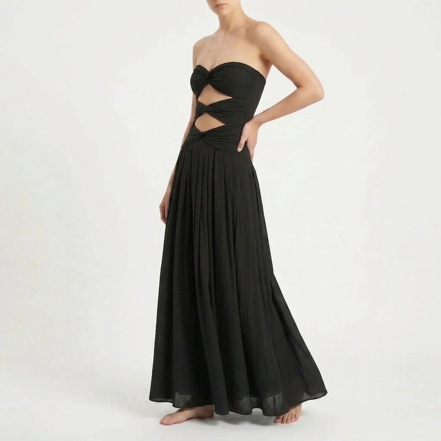Badeanzug Mit Cut-Outs Und Rock - Sirenia