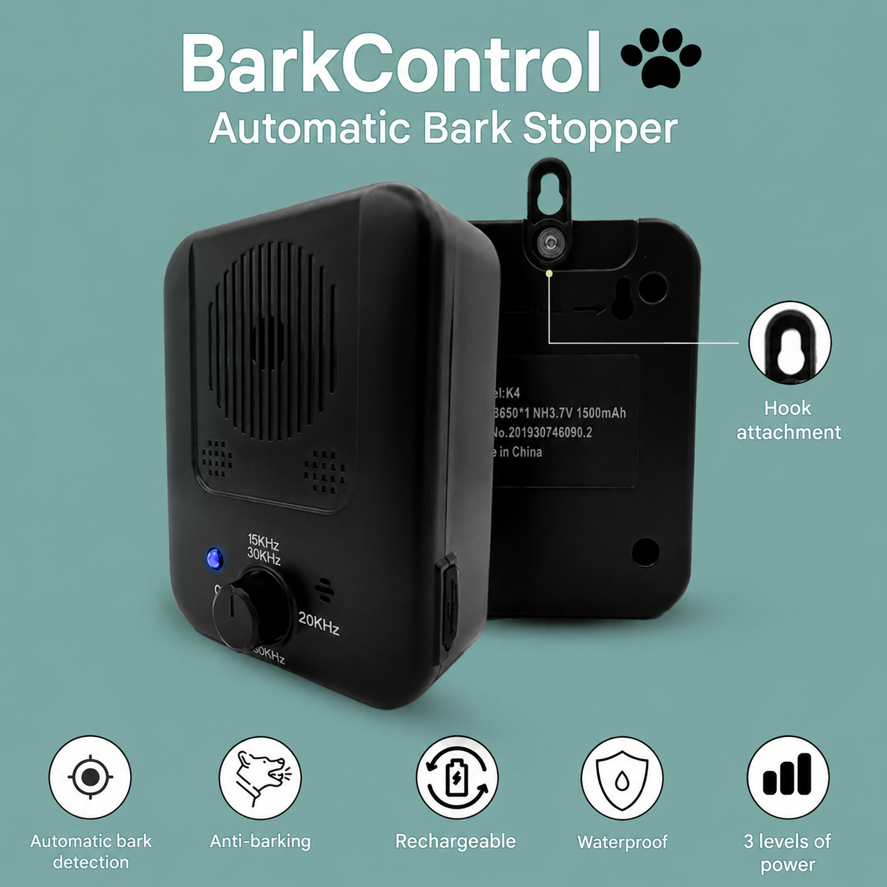 Automatischer Anti-Bell-Trainer – BarkControl