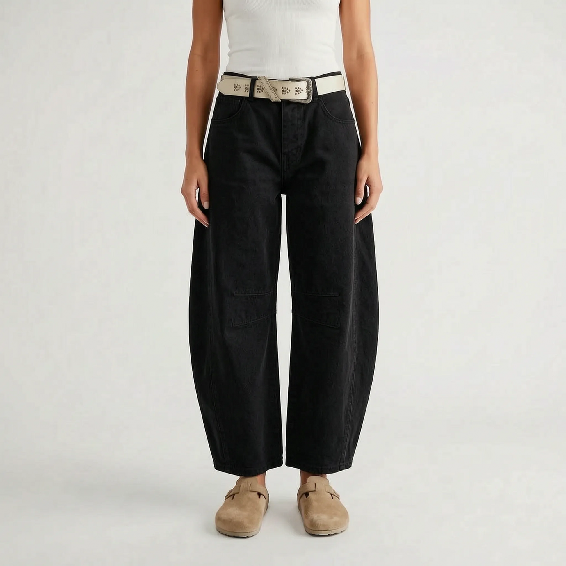 Barrel Jeans Damen -  Juanita