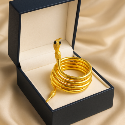 Bilandi Schlangen | Bilandi flache Metall-Schlange Halskette für Frauen