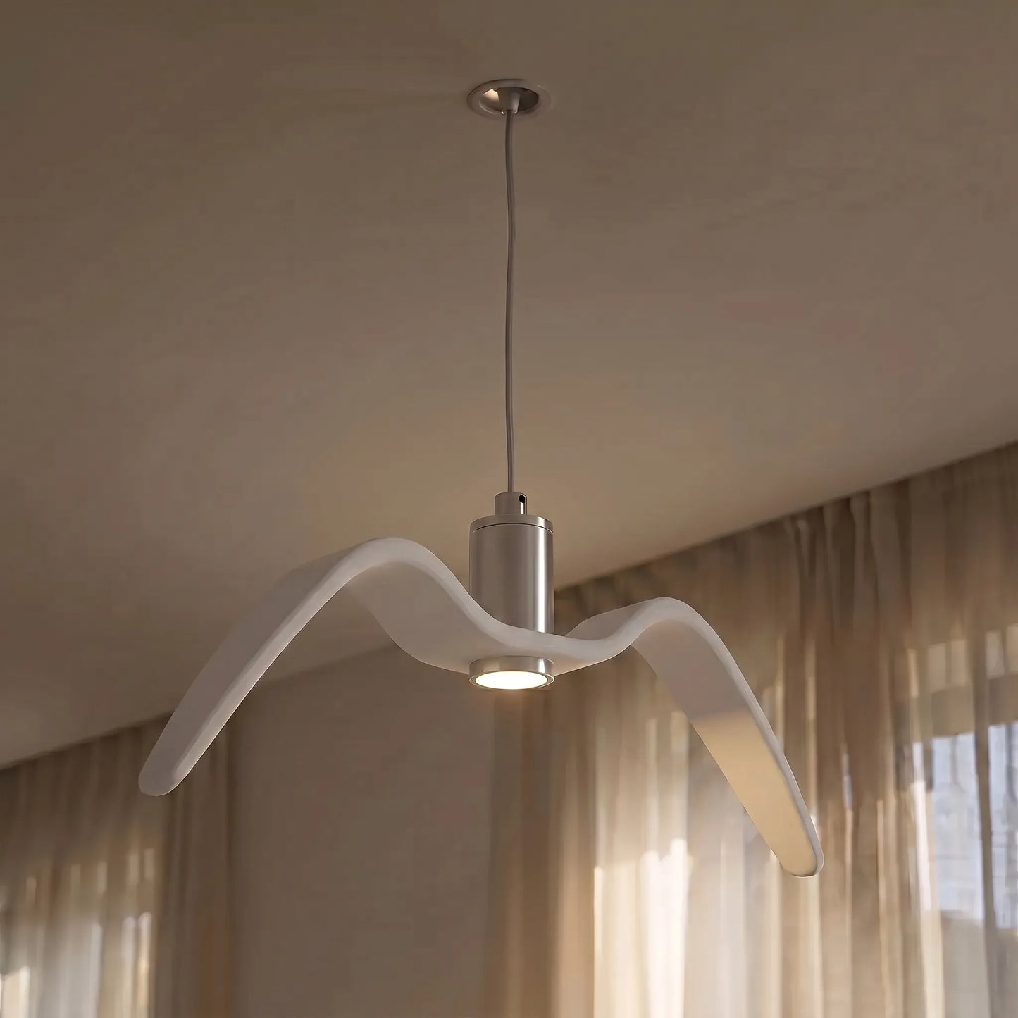 Bird-Shaped Sculptural Pendant Lamp -  Winglow