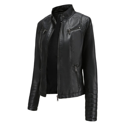Stylisches Leder Damenjack – Elin