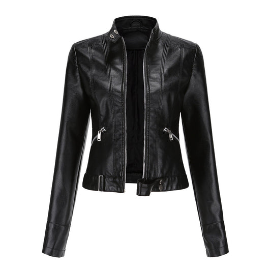 Stilvolle Damen Lederjacke in klassischem Design – Marlene