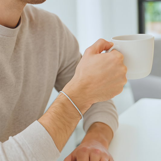 Bändchen  | Minimalistisches Armband mit Schlangen schließe