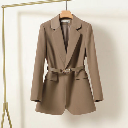 Damen Blazer mit Gürtel – Melisande Herbstedition