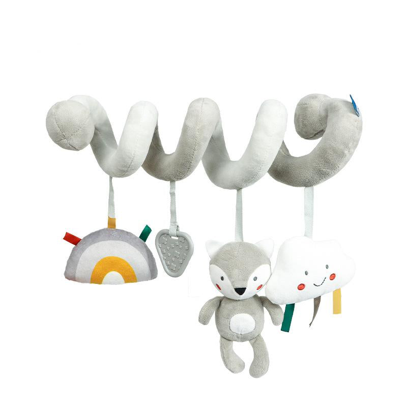 Greif- und Spielspirale mit Tiermotiven für Babys – Kuschelzeit