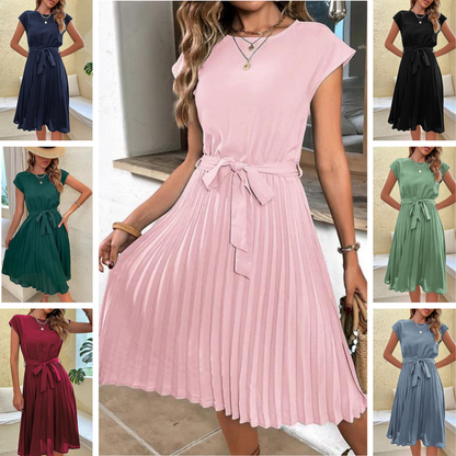 Sommerkleid mit kurzen Ärmeln – Amara