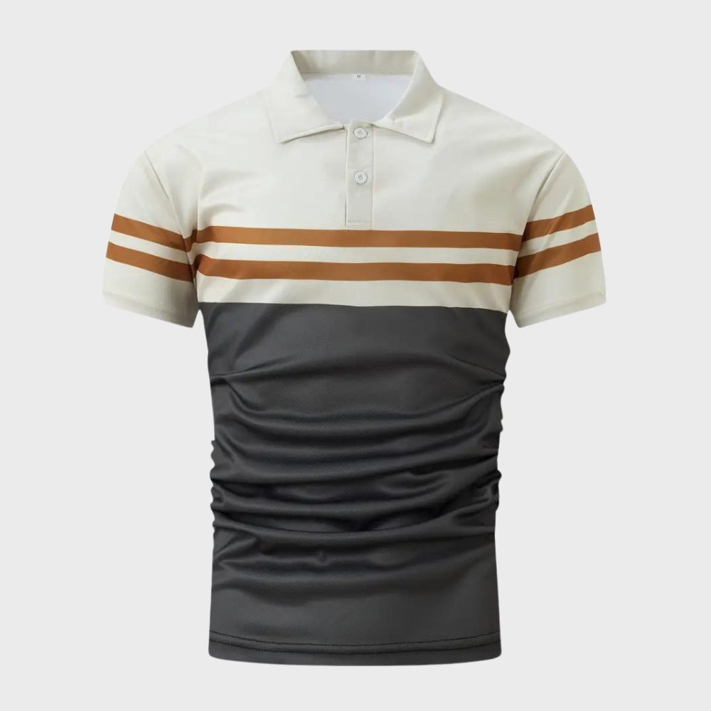 Gestreiftes Herren-Poloshirt – Mauro
