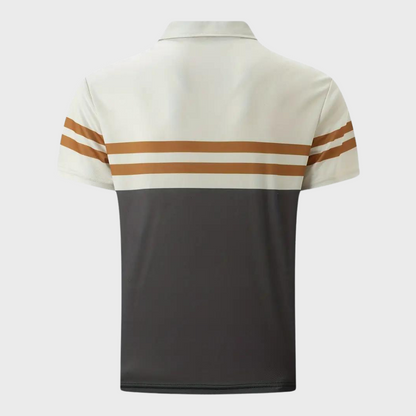 Gestreiftes Herren-Poloshirt – Mauro