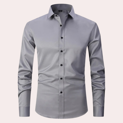 Wrinkle-free Stretch Hemd - Mailand
