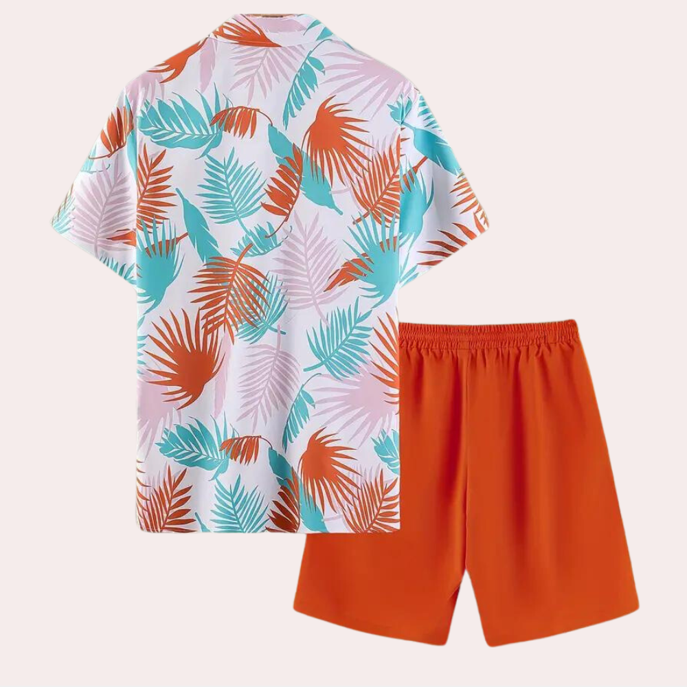 Herren zweiteiliger Hawaii-Sommeranzug – Kairos