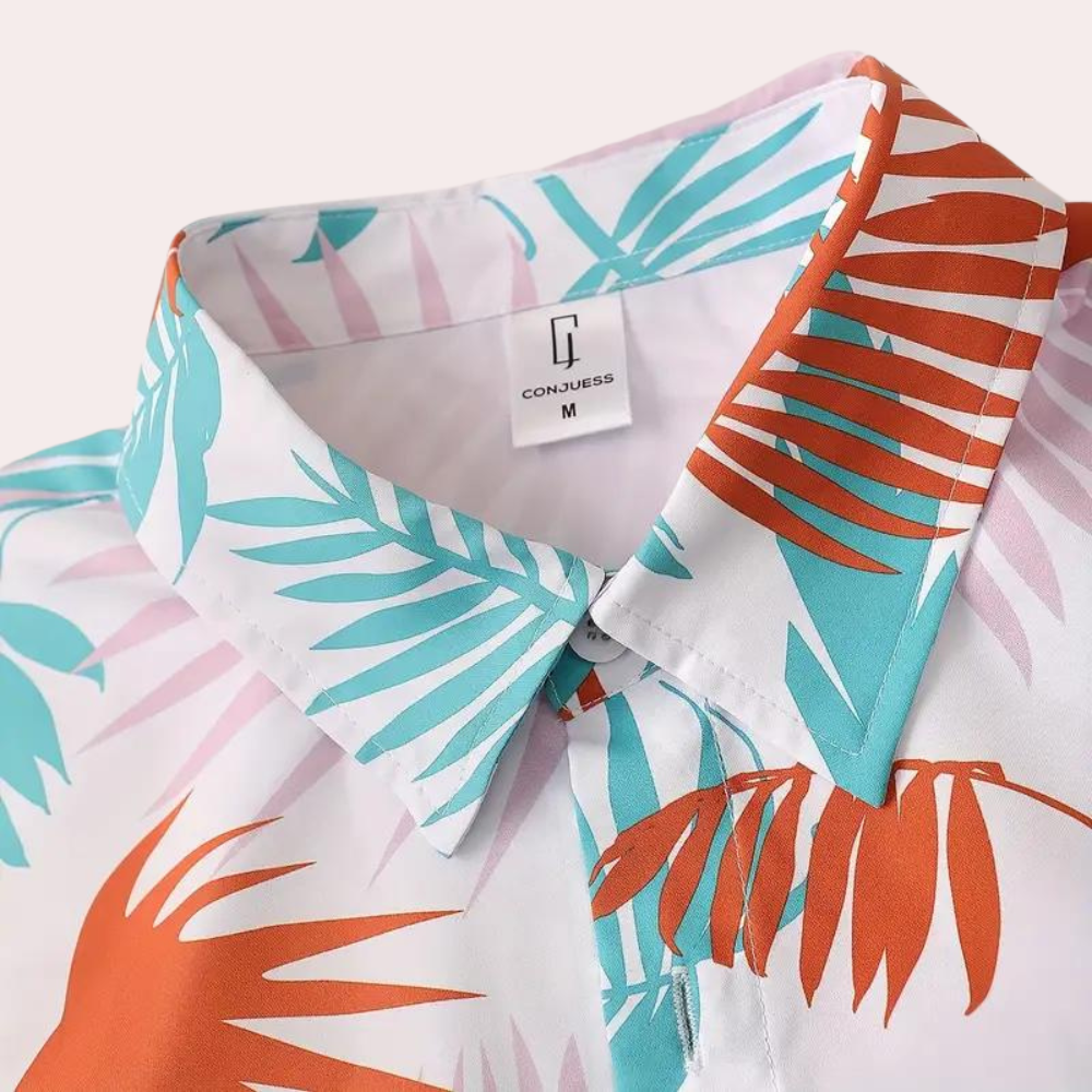Herren zweiteiliger Hawaii-Sommeranzug – Kairos
