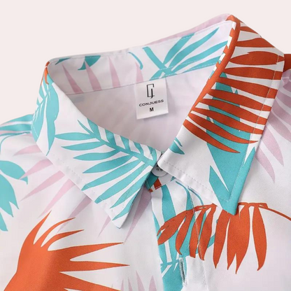 Herren zweiteiliger Hawaii-Sommeranzug – Kairos