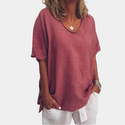 Trendiges Oversized-Damen-T-Shirt – Malou
