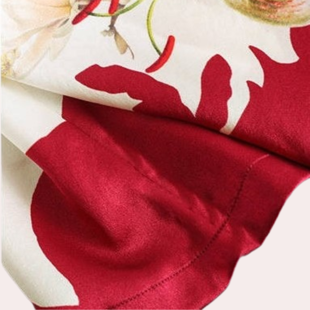 Sommer-Damen-T-Shirt mit Blumenmuster – Rivka