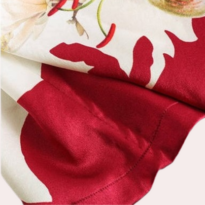 Sommer-Damen-T-Shirt mit Blumenmuster – Rivka