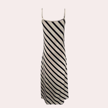 Ärmelloses gestreiftes Sommerkleid – Marise