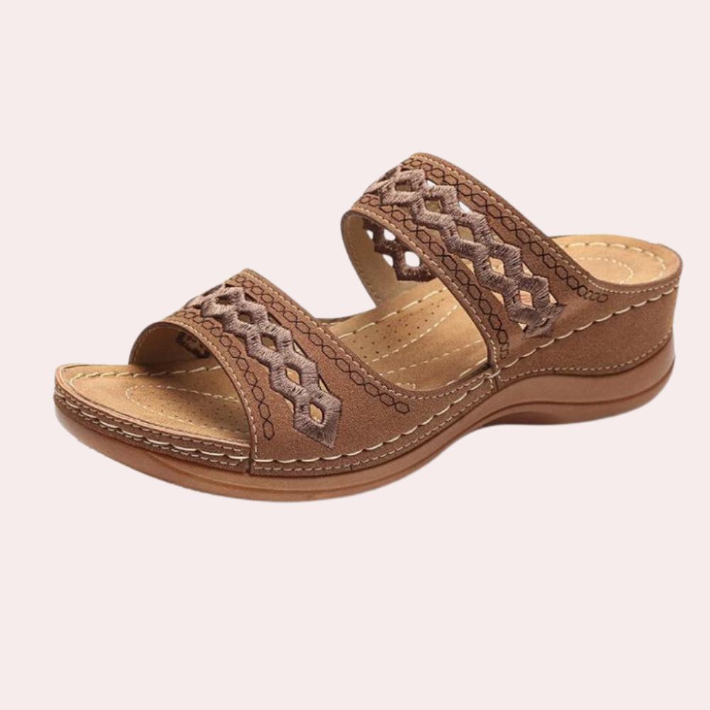 Rutschfeste Sandalen mit Fußgewölbe-Unterstützung für Damen – Valeria