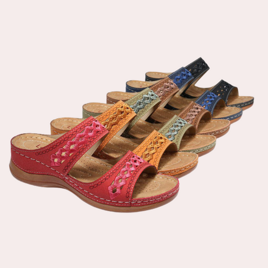 Rutschfeste Sandalen mit Fußgewölbe-Unterstützung für Damen – Valeria