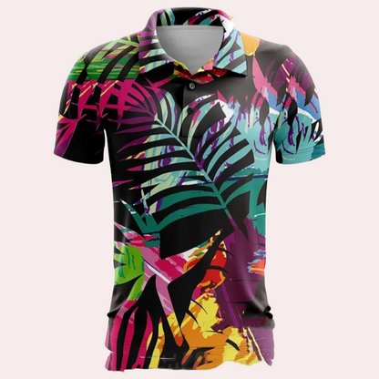 Sommerliches Herren-Poloshirt – Bequeme Passform – Sven