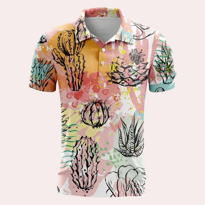 Sommerliches Herren-Poloshirt – Bequeme Passform – Sven